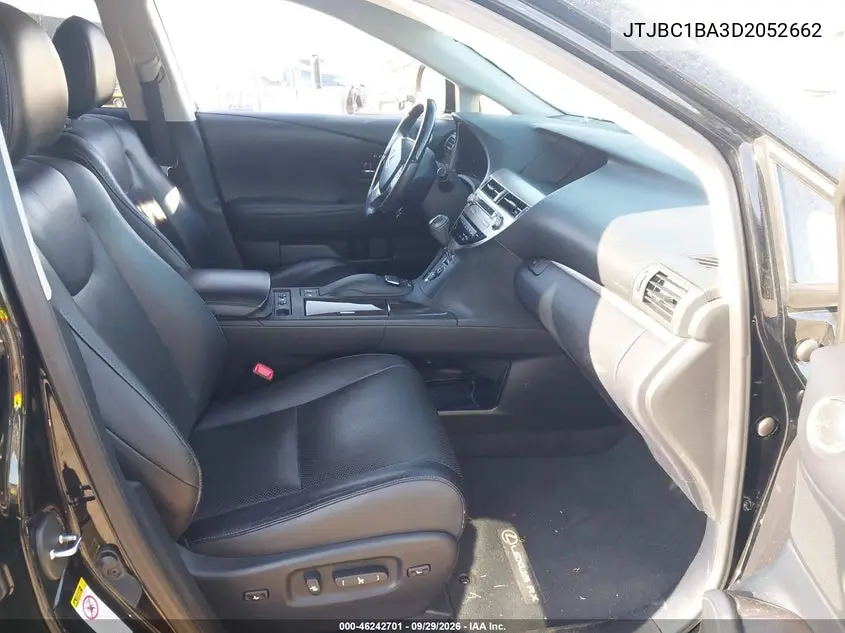 2013 LEXUS RX VIN JTJBC1BA3D2052662 — фото 5