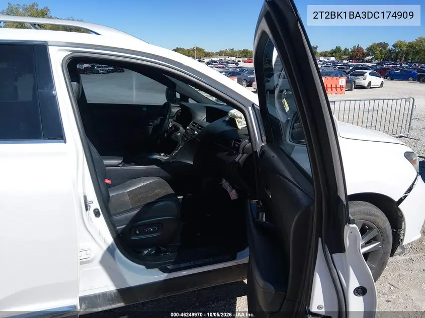 2013 LEXUS RX VIN 2T2BK1BA3DC174909 — фото 5