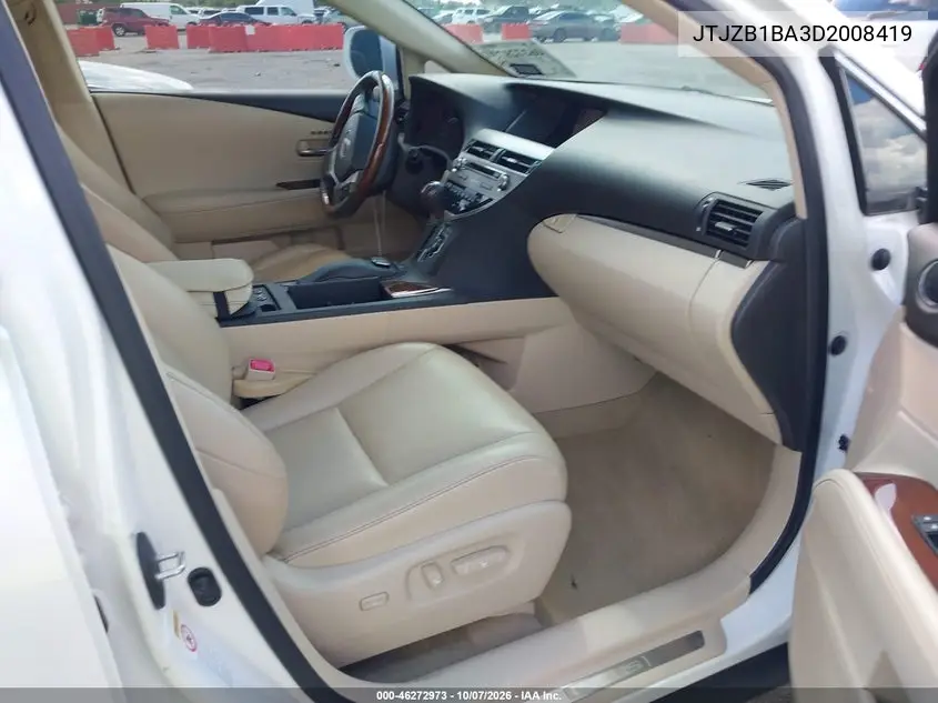 2013 LEXUS RX VIN JTJZB1BA3D2008419 — фото 5