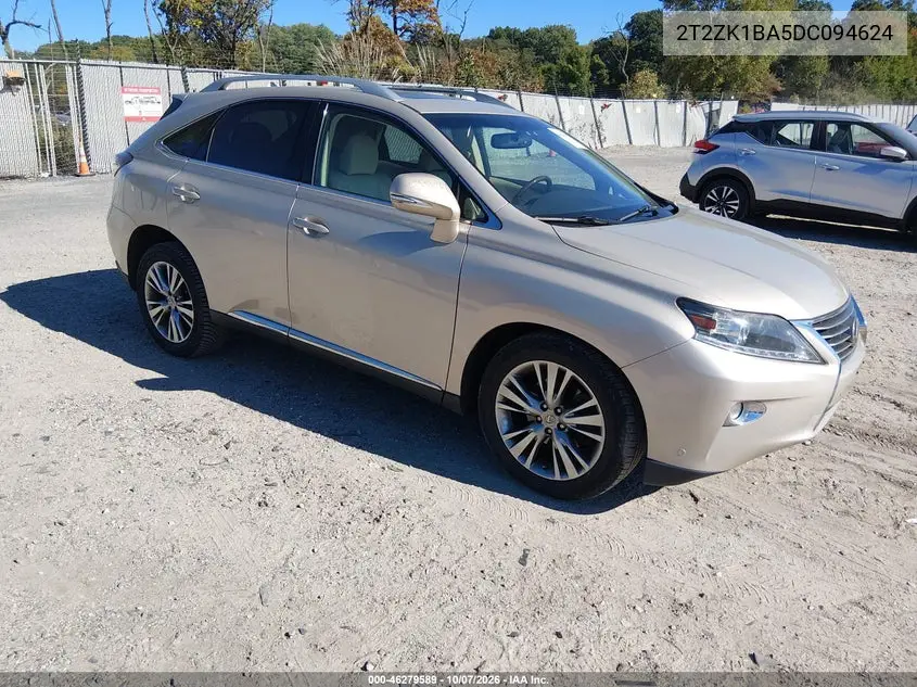 LEXUS RX 2013, VIN 2T2ZK1BA5DC094624