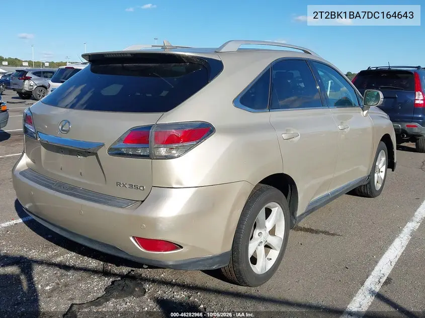 2013 LEXUS RX VIN 2T2BK1BA7DC164643 — фото 4