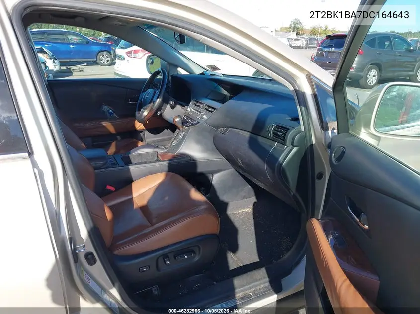 2013 LEXUS RX VIN 2T2BK1BA7DC164643 — фото 5