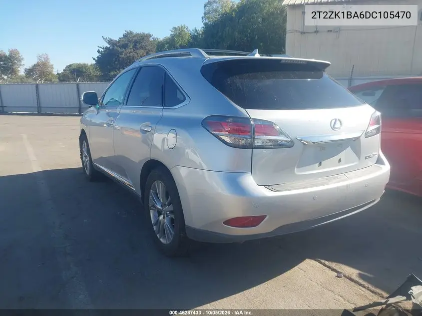 2013 LEXUS RX VIN 2T2ZK1BA6DC105470 — фото 3