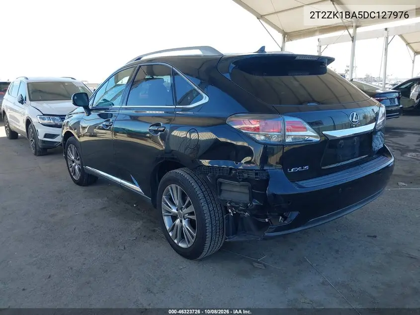 2013 LEXUS RX VIN 2T2ZK1BA5DC127976 — фото 3
