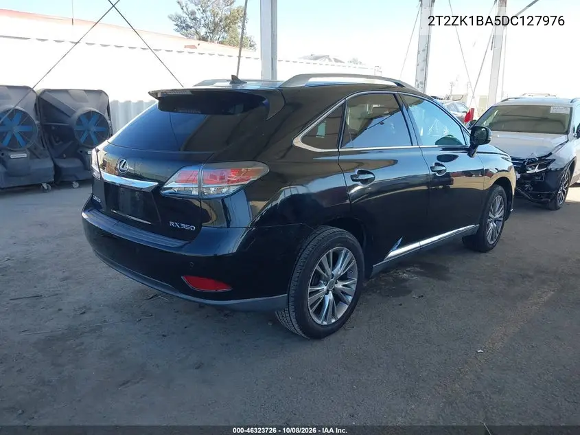 2013 LEXUS RX VIN 2T2ZK1BA5DC127976 — фото 4
