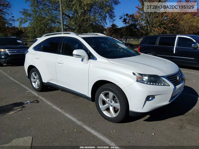LEXUS RX 2013, VIN 2T2BK1BA2DC195329