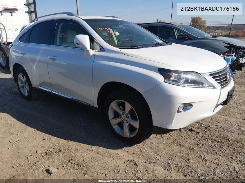 LEXUS RX 2013, VIN 2T2BK1BAXDC176186