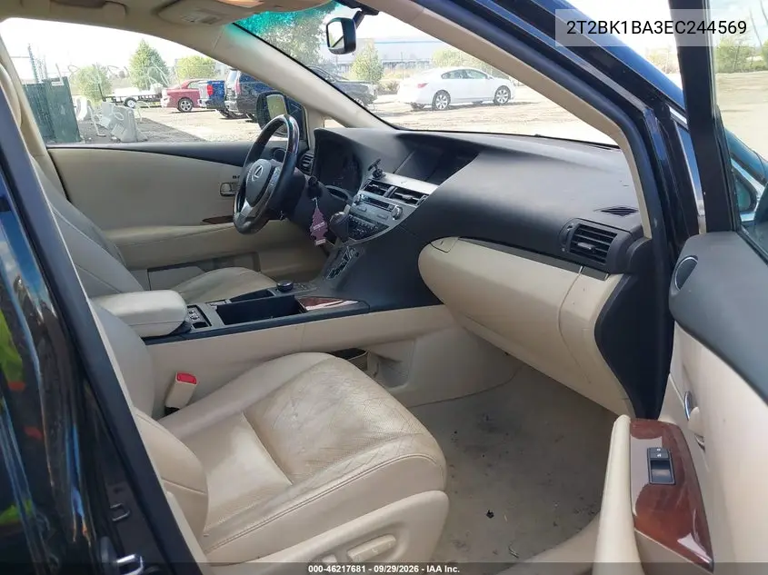2014 LEXUS RX VIN 2T2BK1BA3EC244569 — фото 5