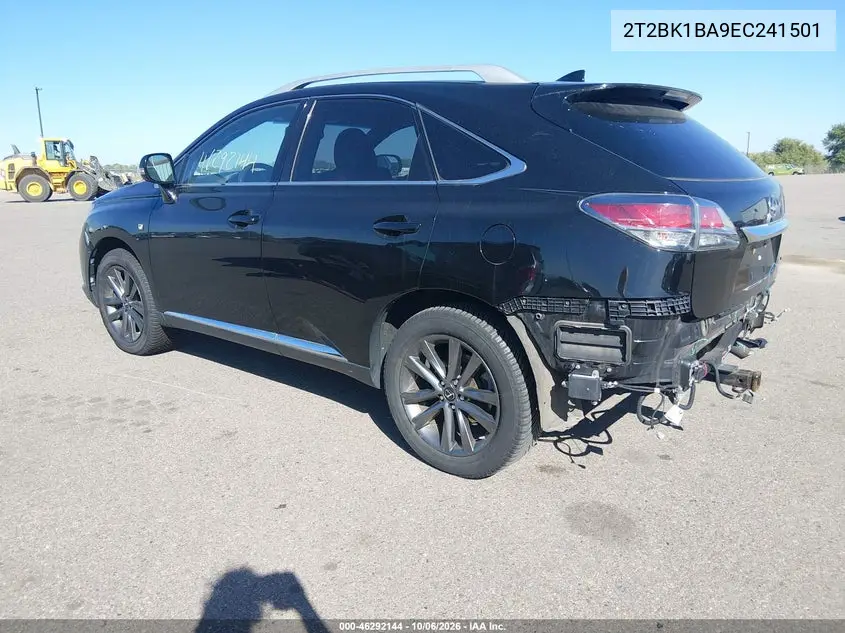 2014 LEXUS RX VIN 2T2BK1BA9EC241501 — фото 3