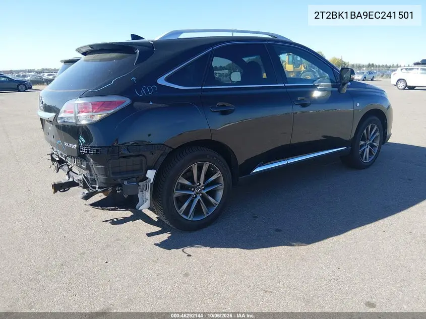 2014 LEXUS RX VIN 2T2BK1BA9EC241501 — фото 4