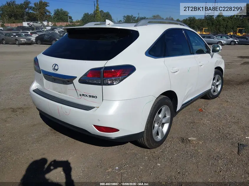2014 LEXUS RX VIN 2T2BK1BA8EC228299 — фото 4