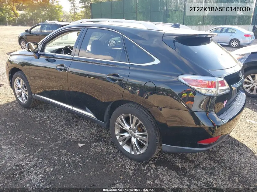 2014 LEXUS RX VIN 2T2ZK1BA5EC146030 — фото 3