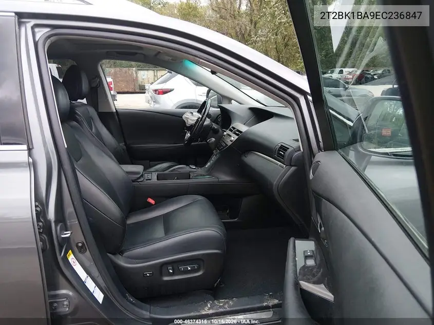 2014 LEXUS RX VIN 2T2BK1BA9EC236847 — фото 5