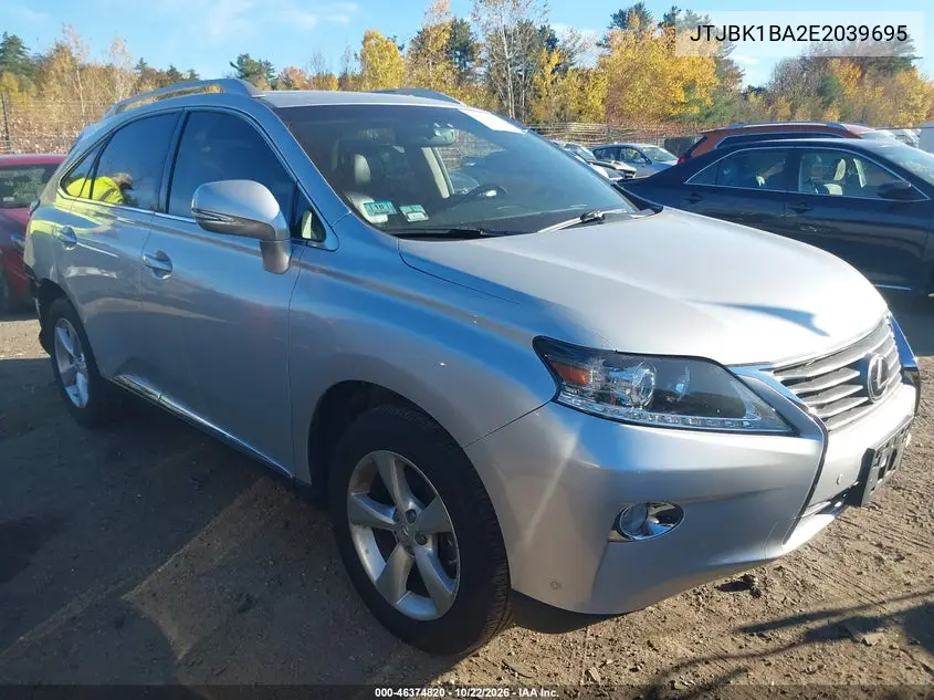 LEXUS RX 2014, VIN JTJBK1BA2E2039695