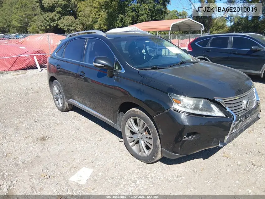LEXUS RX 2014, VIN JTJZK1BA6E2010019