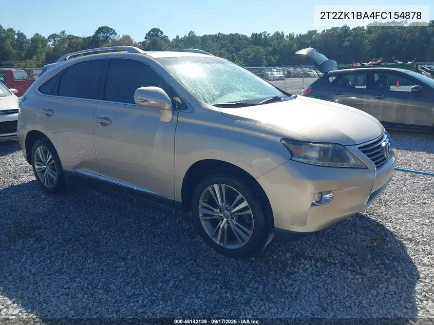 LEXUS RX 2015, VIN 2T2ZK1BA4FC154878