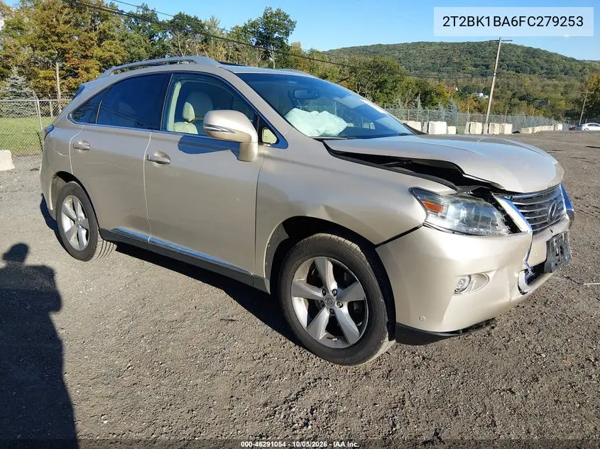 LEXUS RX 2015, VIN 2T2BK1BA6FC279253