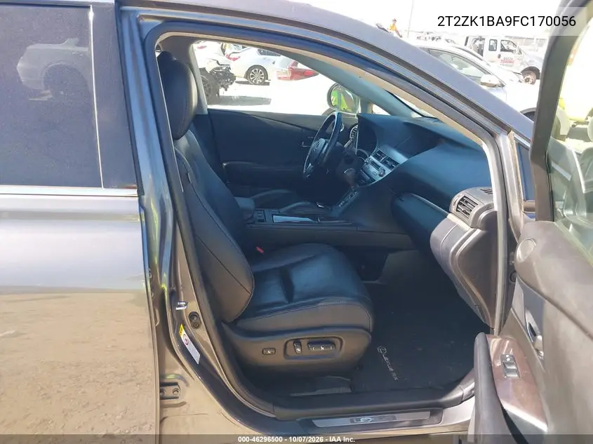 2015 LEXUS RX VIN 2T2ZK1BA9FC170056 — фото 5