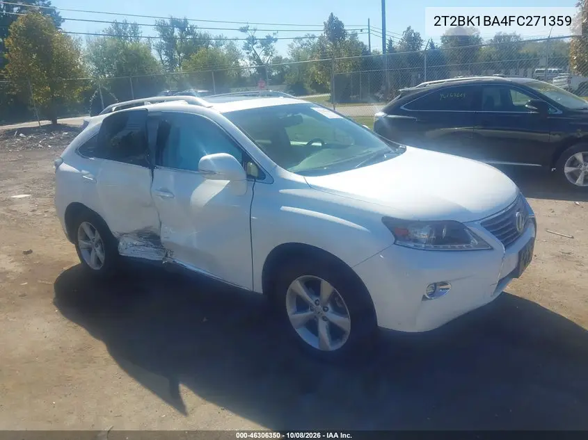 LEXUS RX 2015, VIN 2T2BK1BA4FC271359