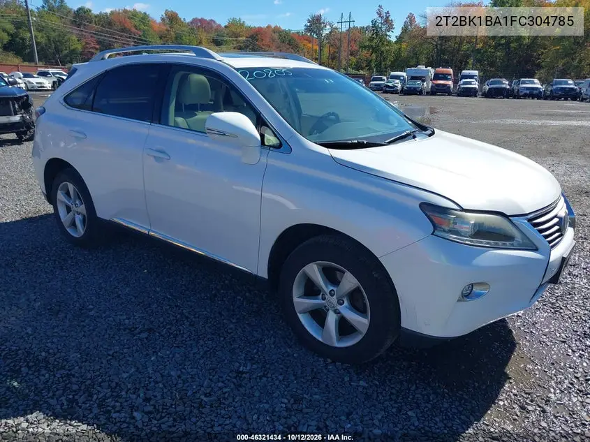 LEXUS RX 2015, VIN 2T2BK1BA1FC304785