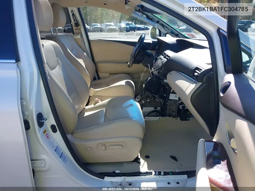 2015 LEXUS RX VIN 2T2BK1BA1FC304785 — фото 5