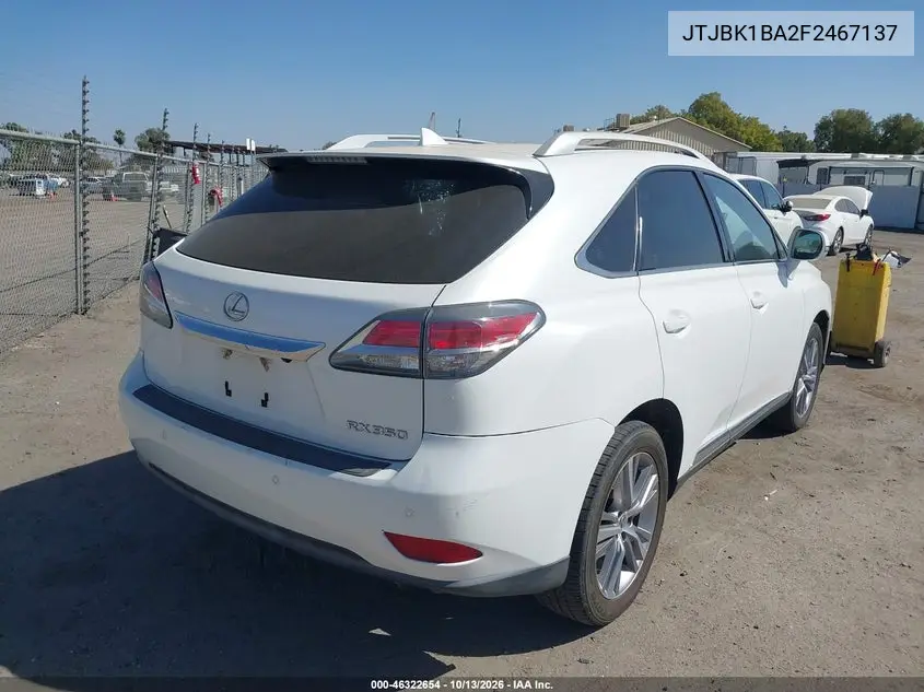 2015 LEXUS RX VIN JTJBK1BA2F2467137 — фото 4