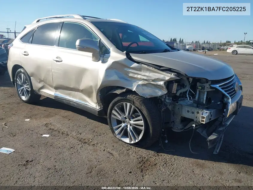 LEXUS RX 2015, VIN 2T2ZK1BA7FC205225
