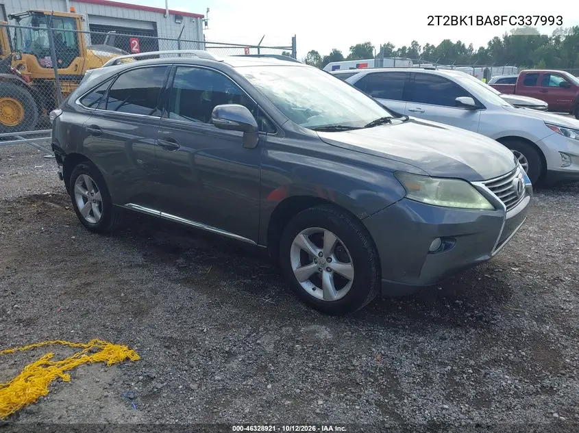 LEXUS RX 2015, VIN 2T2BK1BA8FC337993