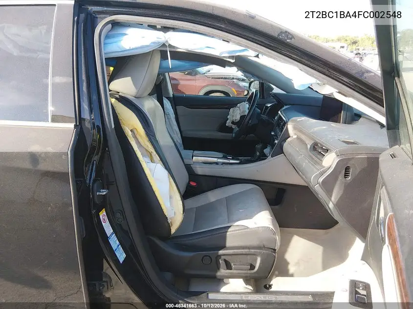 2015 LEXUS RX VIN 2T2BC1BA4FC002548 — фото 5