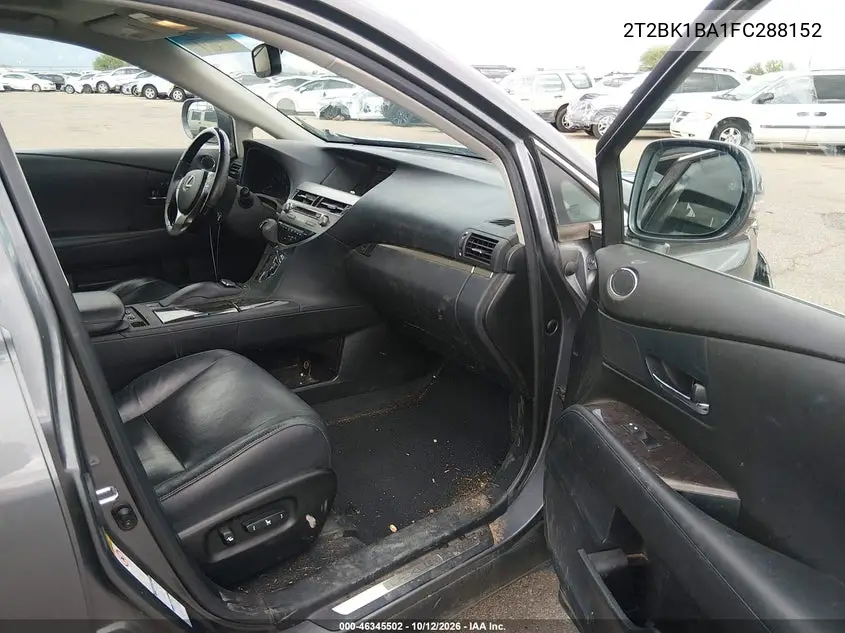 2015 LEXUS RX VIN 2T2BK1BA1FC288152 — фото 5
