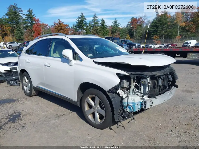 LEXUS RX 2015, VIN 2T2BK1BA0FC272606