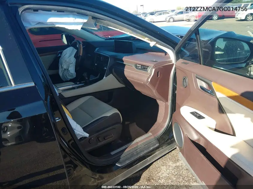 2016 LEXUS RX VIN 2T2ZZMCA7GC014756 — фото 5