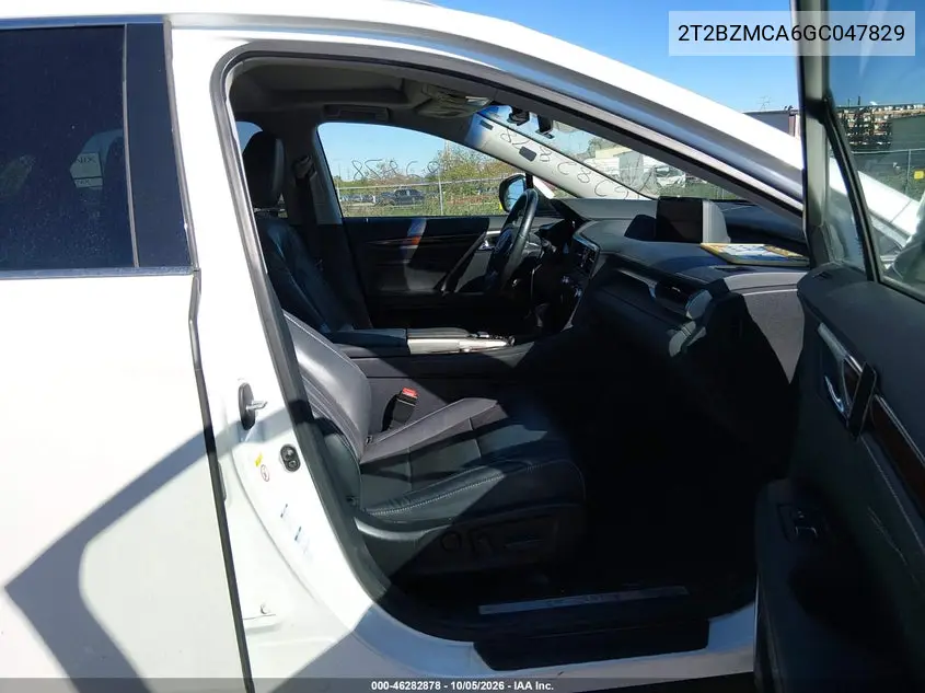 2016 LEXUS RX VIN 2T2BZMCA6GC047829 — фото 5