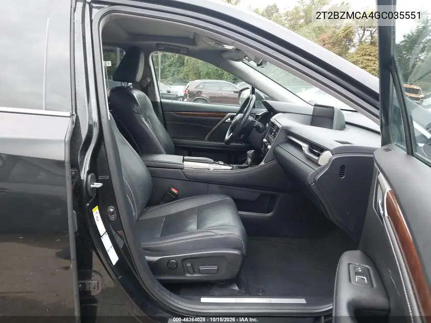 2016 LEXUS RX VIN 2T2BZMCA4GC035551 — фото 5