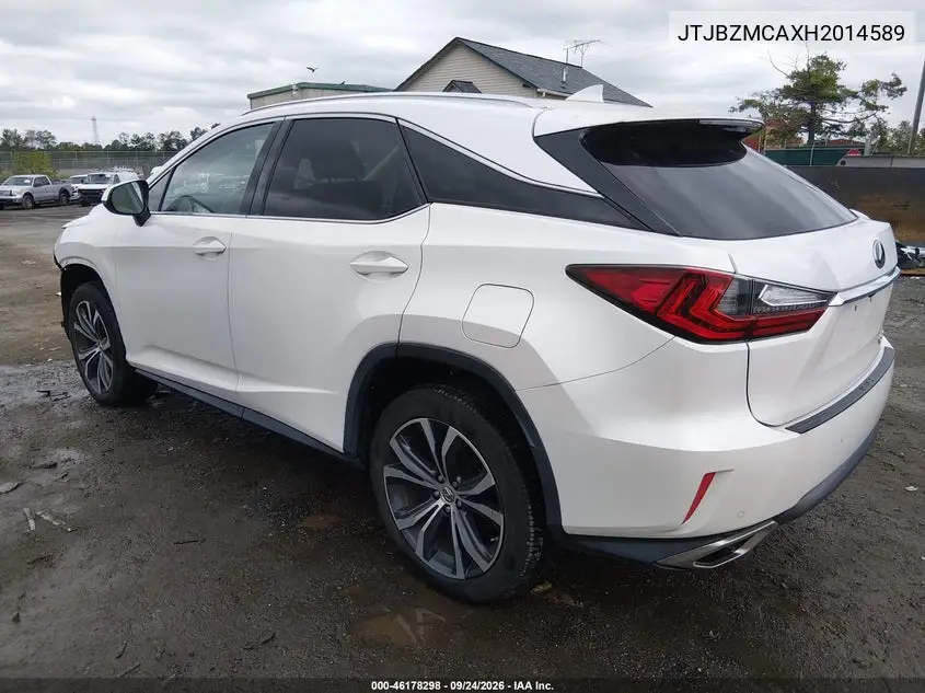 2017 LEXUS RX VIN JTJBZMCAXH2014589 — фото 3