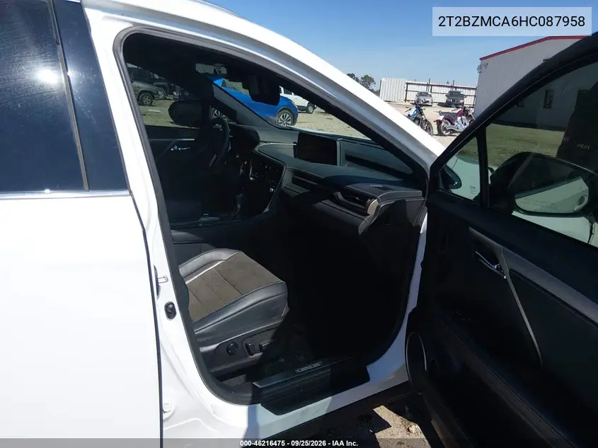2017 LEXUS RX VIN 2T2BZMCA6HC087958 — фото 5