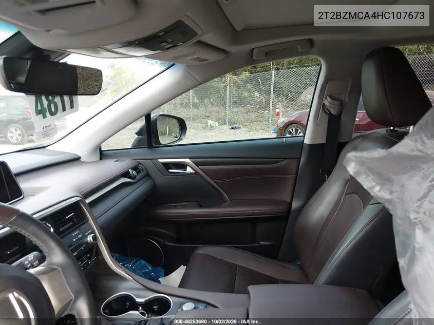 2017 LEXUS RX VIN 2T2BZMCA4HC107673 — фото 5