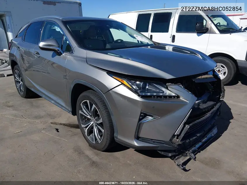 LEXUS RX 2017, VIN 2T2ZZMCA8HC052854