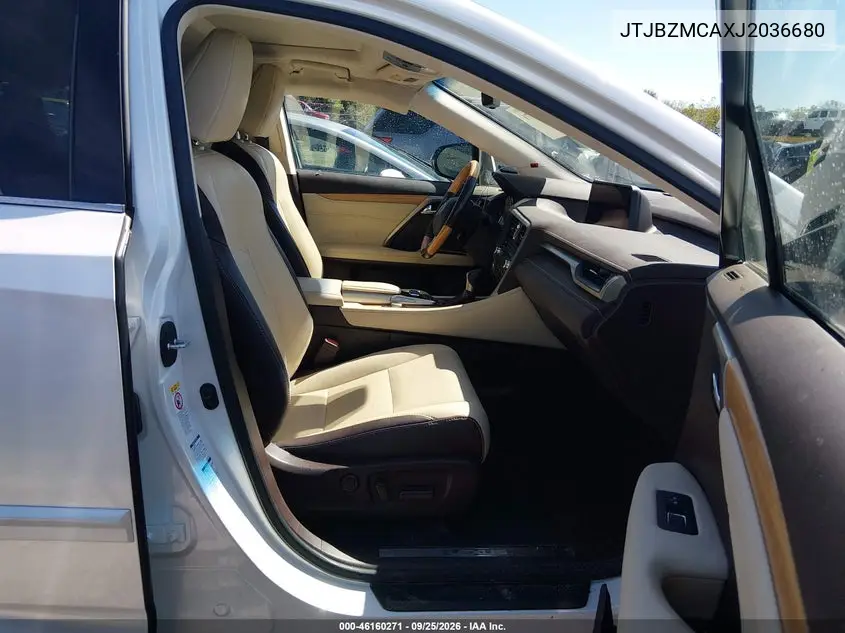 2018 LEXUS RX VIN JTJBZMCAXJ2036680 — фото 5