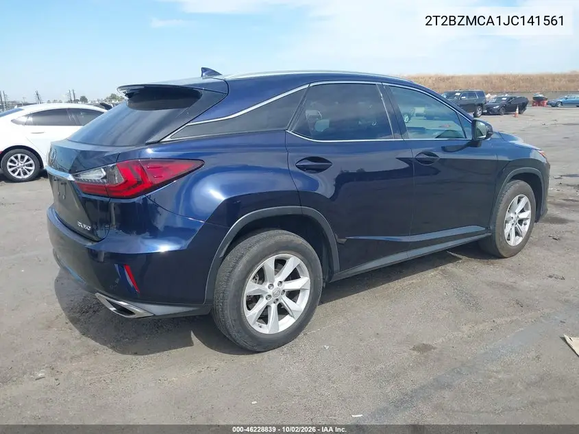 2018 LEXUS RX VIN 2T2BZMCA1JC141561 — фото 4