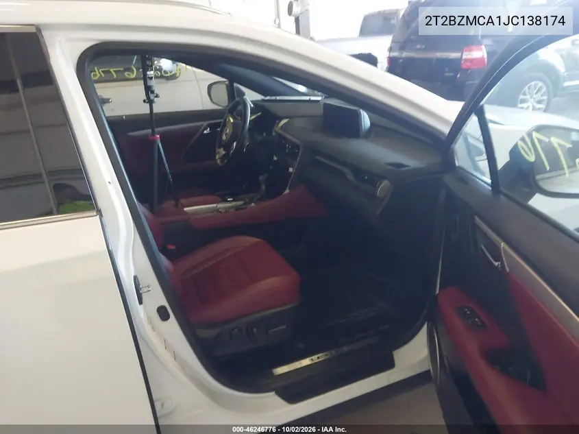 2018 LEXUS RX VIN 2T2BZMCA1JC138174 — фото 5