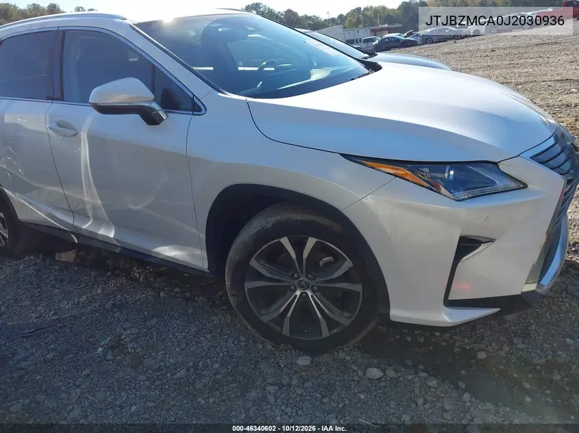 LEXUS RX 2018, VIN JTJBZMCA0J2030936
