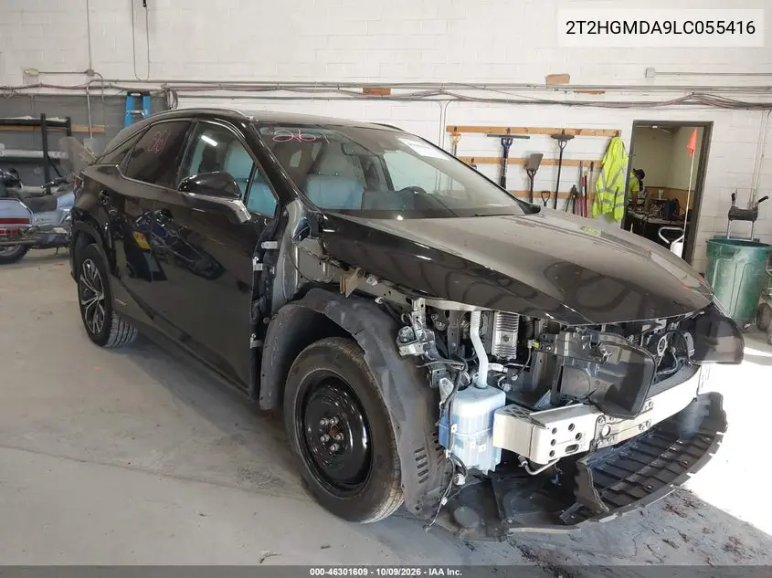 LEXUS RX 2020, VIN 2T2HGMDA9LC055416