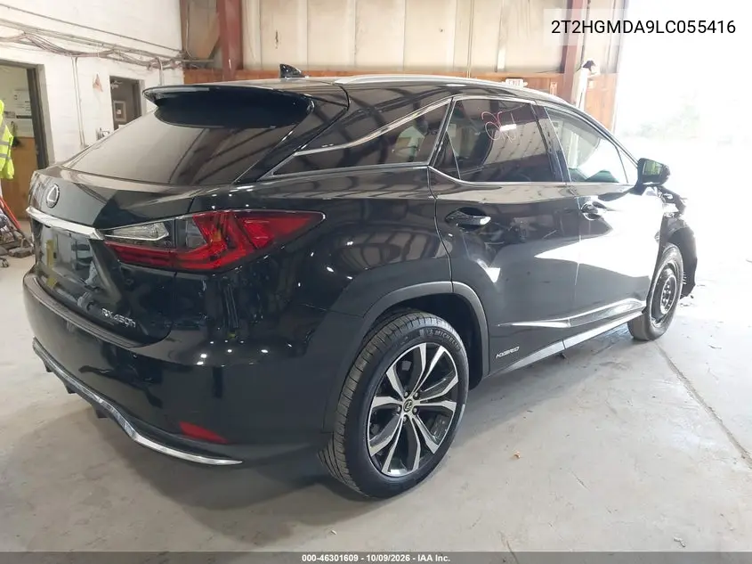 2020 LEXUS RX VIN 2T2HGMDA9LC055416 — фото 4