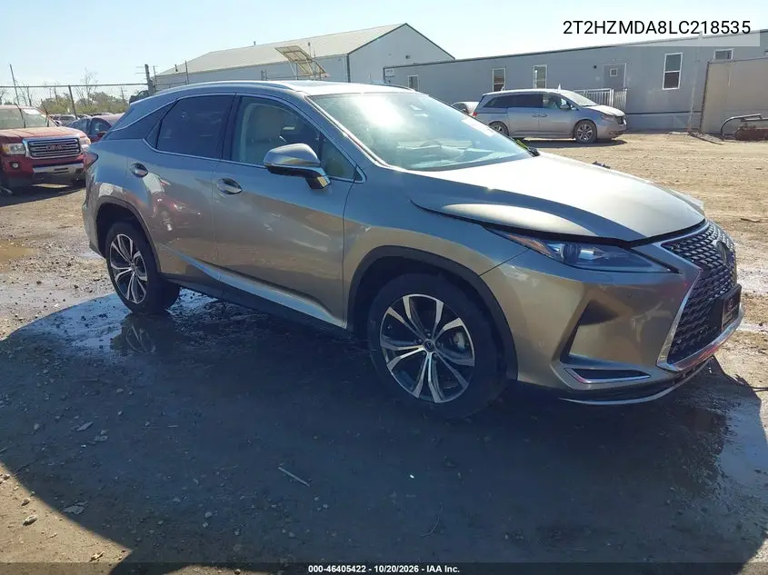 LEXUS RX 2020, VIN 2T2HZMDA8LC218535
