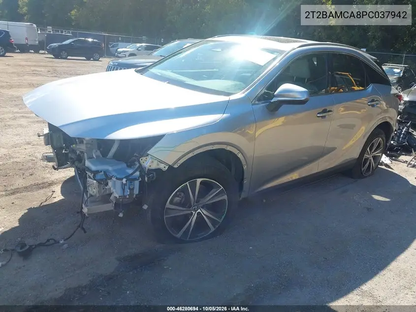 2023 LEXUS RX VIN 2T2BAMCA8PC037942 — фото 2