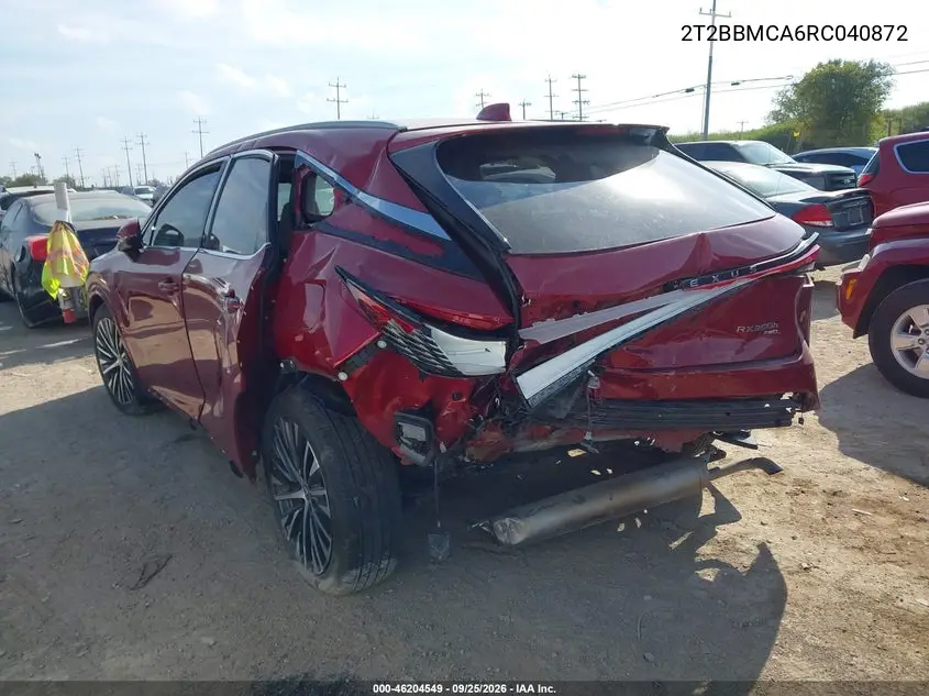2024 LEXUS RX VIN 2T2BBMCA6RC040872 — фото 3