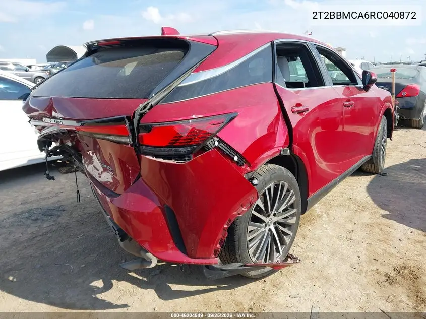 2024 LEXUS RX VIN 2T2BBMCA6RC040872 — фото 4