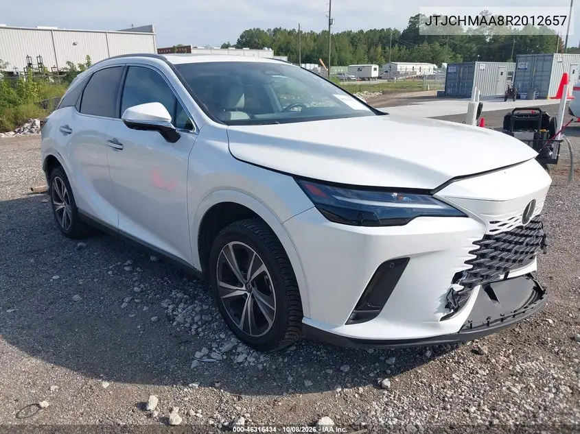 LEXUS RX 2024, VIN JTJCHMAA8R2012657