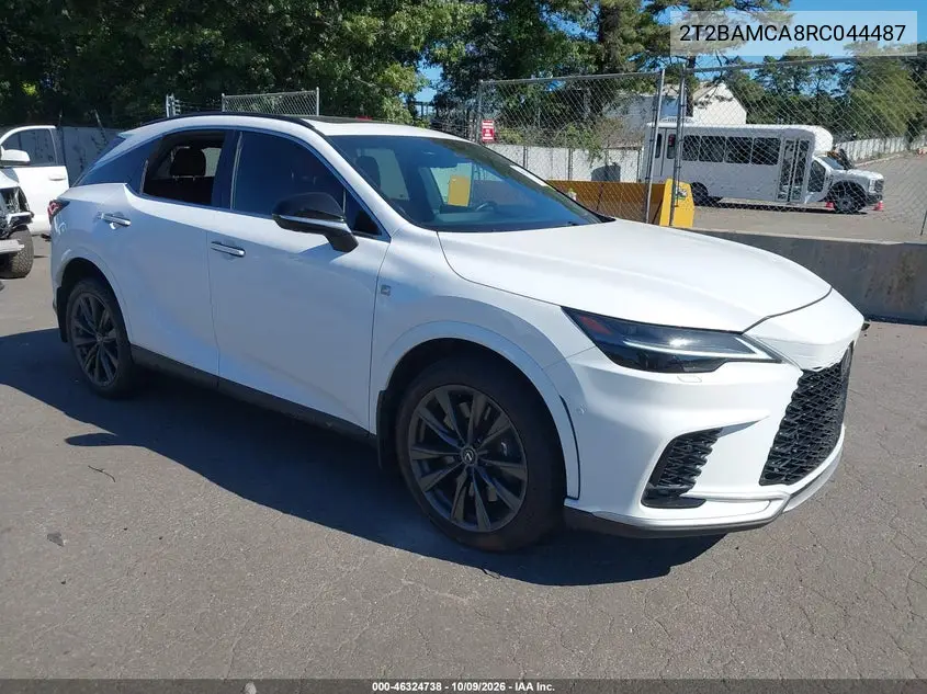 LEXUS RX 2024, VIN 2T2BAMCA8RC044487